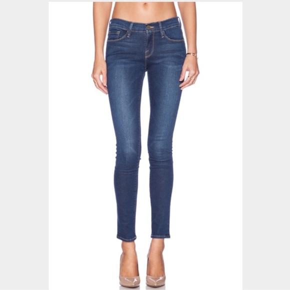 Frame Denim Denim - FRAME Le Skinny De Jeanne size 28 medium wash